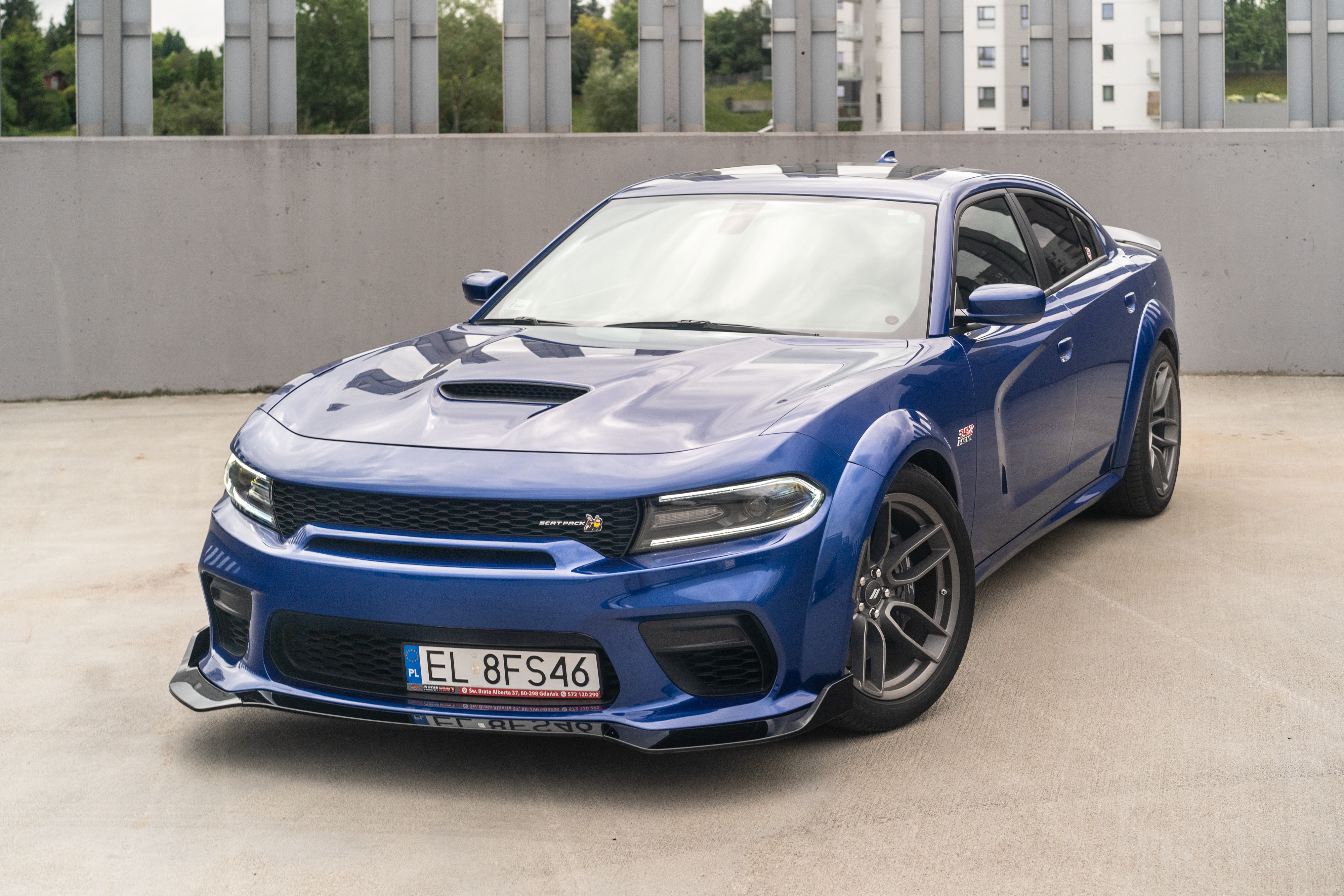 Dodge Charger Scat Pack wypożyczalnia Trójmiasto